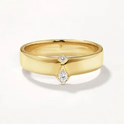 Best Laboratory-Grown Diamond Kite Band Ring in 10k Gold Laboratory-grown Diamonds | Rings