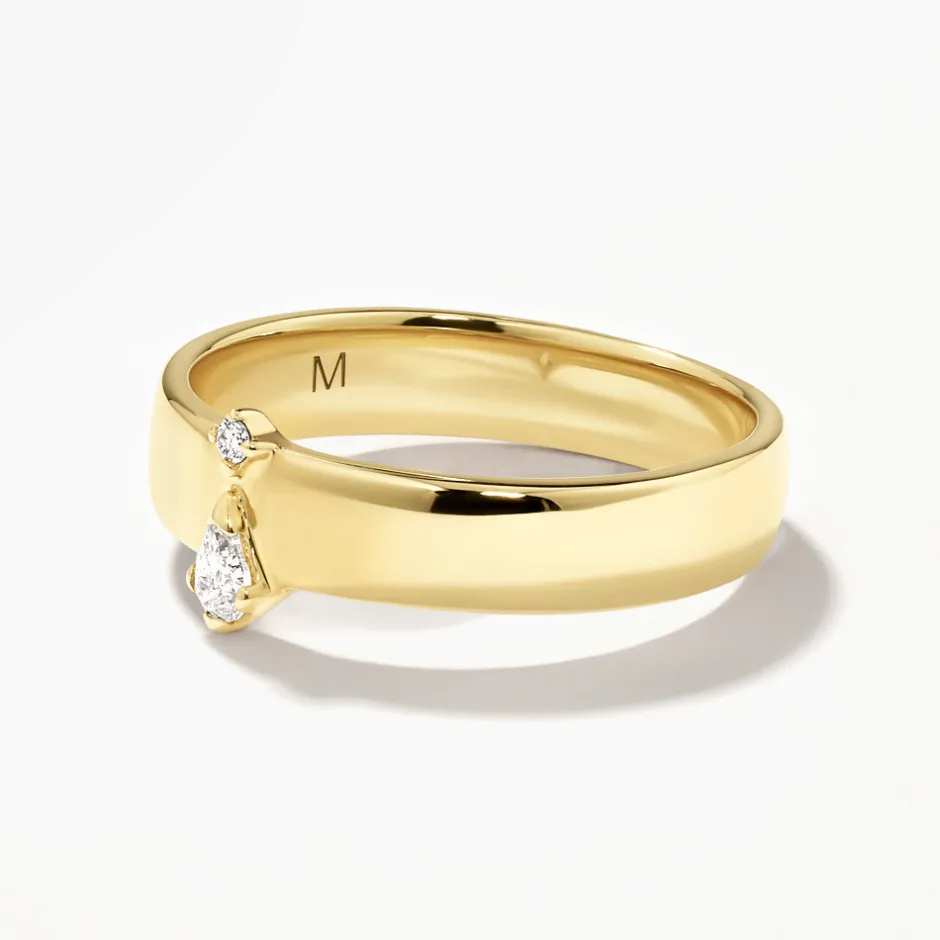 Best Laboratory-Grown Diamond Kite Band Ring in 10k Gold Laboratory-grown Diamonds | Rings