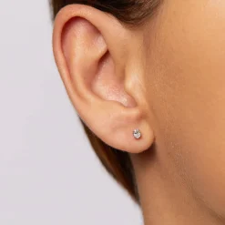 Clearance Laboratory-Grown Diamond Oval Stud Earrings in 10k Gold Best Selling Gifts | Bridal Gifts