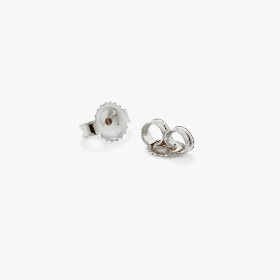 Fashion Laboratory-Grown Diamond Round Stud Earrings in Silver Best Selling Gifts | Gifts For Him