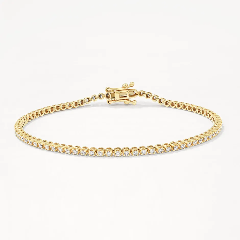 Best Laboratory-Grown Diamond Tennis Bracelet in 10k Gold Best Selling Gifts | Gifts For Her