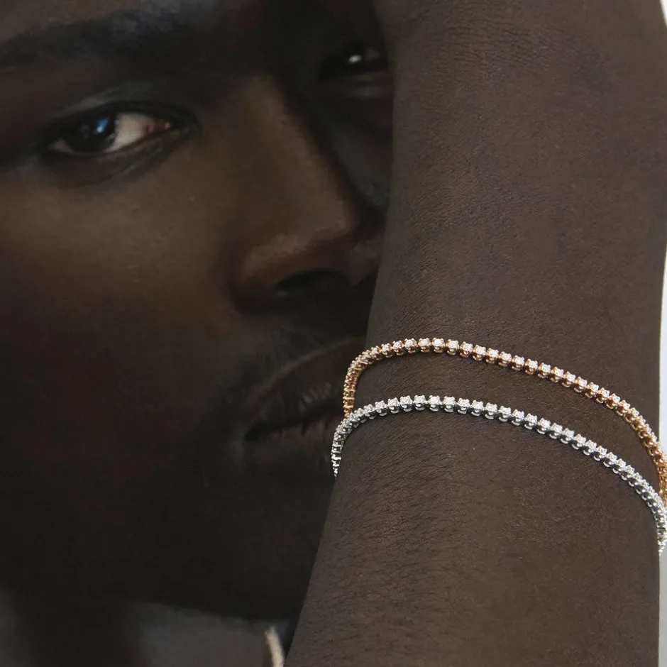 Best Laboratory-Grown Diamond Tennis Bracelet in 10k Gold Best Selling Gifts | Gifts For Her