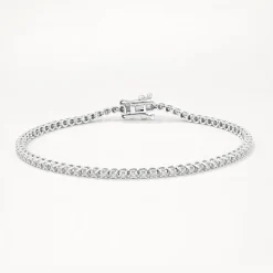 Fashion Laboratory-Grown Diamond Tennis Bracelet in 10k White Gold Best Selling Gifts | Gifts For Her