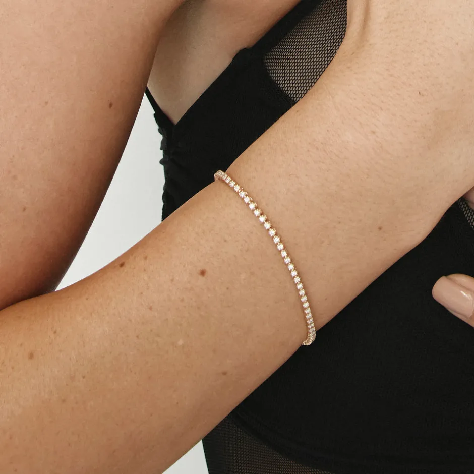 Best Laboratory-Grown Diamond Tennis Bracelet in 10k Gold Best Selling Gifts | Gifts For Her