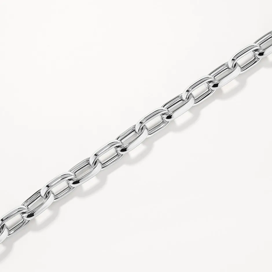 Sale Maxi Paperclip Chain Bracelet in Silver 925 Sterling Silver | Bracelets & Bangles