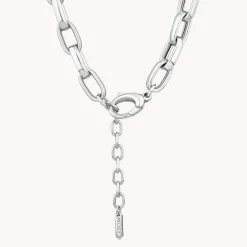 Clearance Maxi Paperclip Chain Necklace in Silver 925 Sterling Silver | Necklaces & Pendants