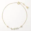 Best Medley x Dinnara Lab-Grown Diamond 0.25ct Station Bracelet in 10k Gold Luxe Gifting | Laboratory-grown Diamonds