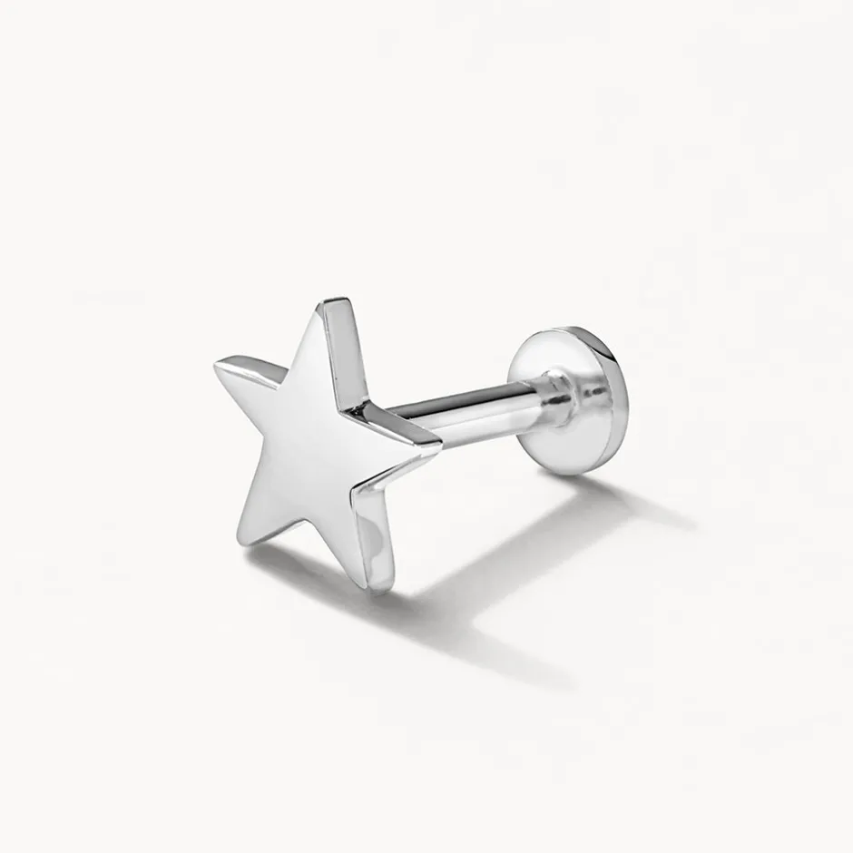 Fashion Micro Star Helix Single Stud Earring in Silver Gifts For Him | Symbolic Jewellery