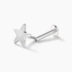 Fashion Micro Star Helix Single Stud Earring in Silver Gifts For Him | Symbolic Jewellery