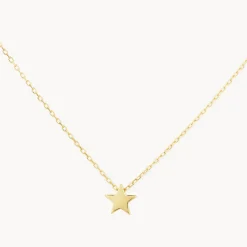 Discount Micro Star Necklace in 10k Gold Symbolic Jewellery | Under $300