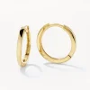 Best Midi Charm Huggie Earrings in 10k Gold Gifts For Him | Gifts For Her