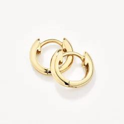 Online Midi Huggie Earrings in Gold Best Friend Gifts | Under $150