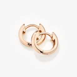 Best Midi Huggie Earrings in Rose Gold Best Friend Gifts | Under $150