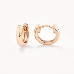 Best Midi Huggie Earrings in Rose Gold Best Friend Gifts | Under $150