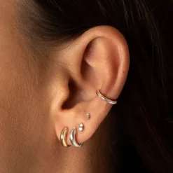 Best Midi Huggie Earrings in Rose Gold Best Friend Gifts | Under $150