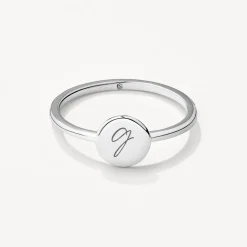 Online Mini Disc Ring in Silver Best Selling Gifts | Gifts For Her