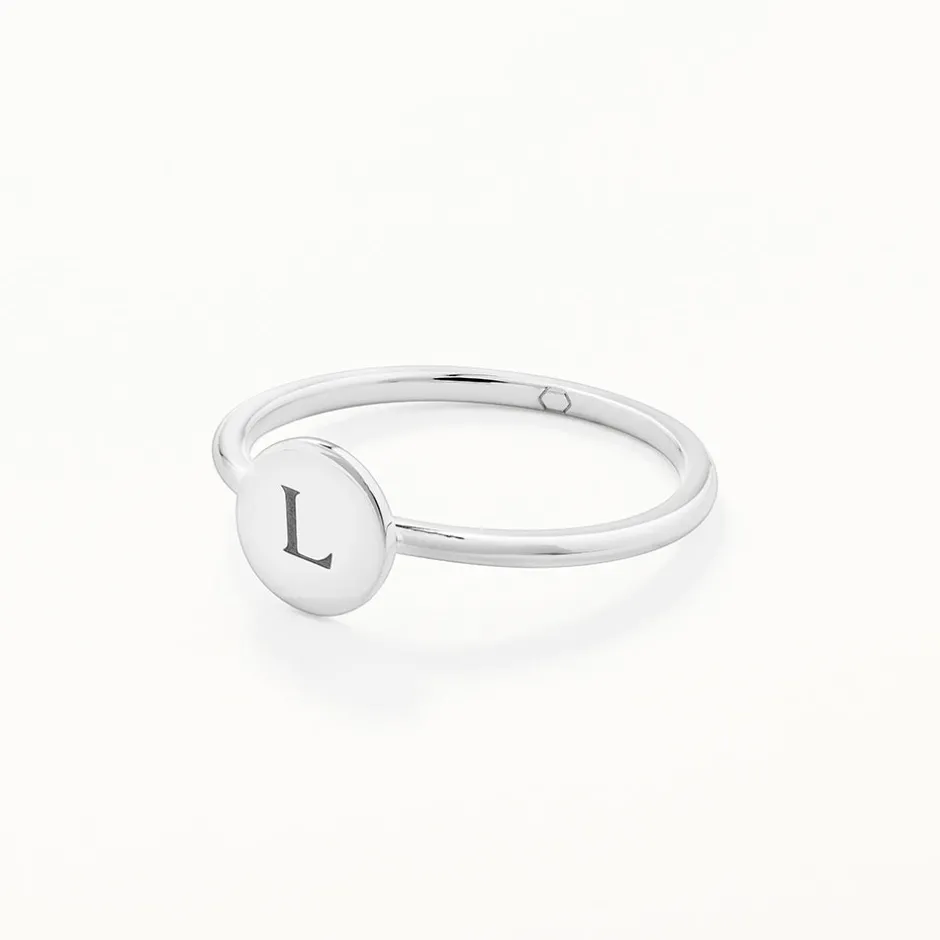 Online Mini Disc Ring in Silver Best Selling Gifts | Gifts For Her