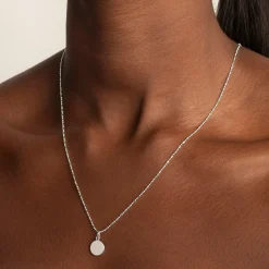 Fashion Mini Full Moon Pendant in Silver Best Selling Gifts | Gifts For Her