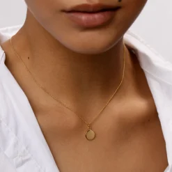 Fashion Mini Full Moon Pendant in Gold Best Selling Gifts | Gifts For Her