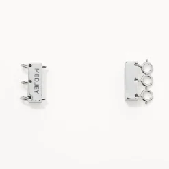 Outlet Multi Layered Necklace Connector in Silver Best Friend Gifts | Under $150