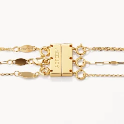 Clearance Multi Layered Necklace Connector in Gold Best Friend Gifts | Under $150