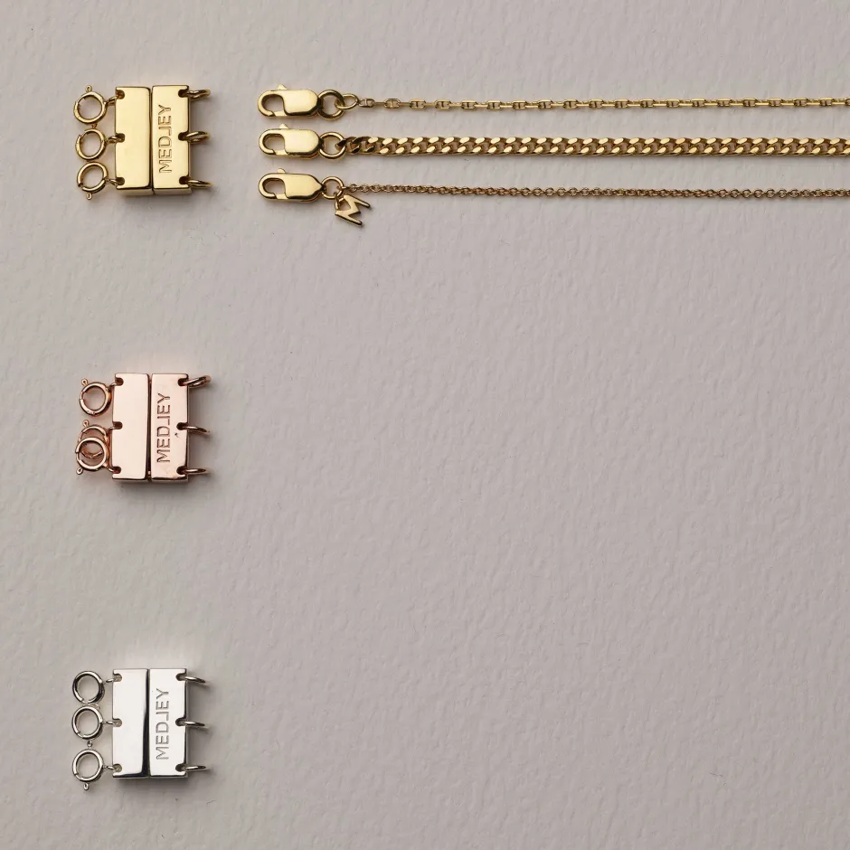 Outlet Multi Layered Necklace Connector in Silver Best Friend Gifts | Under $150