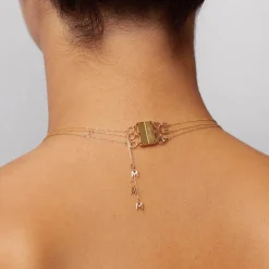 Clearance Multi Layered Necklace Connector in Gold Best Friend Gifts | Under $150