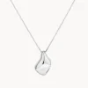 Discount Organic Drop Pendant Necklace in Silver 925 Sterling Silver | Necklaces & Pendants