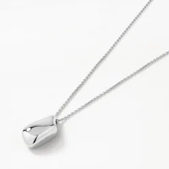 Discount Organic Drop Pendant Necklace in Silver 925 Sterling Silver | Necklaces & Pendants