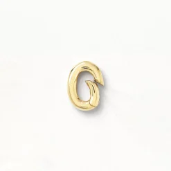 New Oval Pendant Clasp in Gold 18k Fine Gold Plated | Personalisation