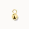 Clearance Plain Ball Charm in 10k Gold 10k Gold | Unisex