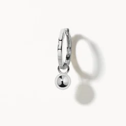 Discount Plain Ball Charm in Silver 925 Sterling Silver | Unisex