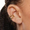 Best Plain Bar Hinge Ear Cuff Set in Gold 18k Fine Gold Plated | Earrings