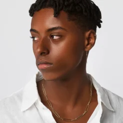 Online Plain Bar Single Ear Cuff in 10k Gold 10k Gold | Unisex
