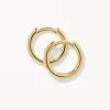 Discount Plain Mini Huggie Earrings in 10k Gold Gifts For Him | Family Gifts