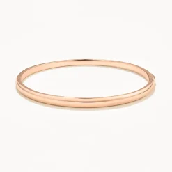 Best Polished Plain Bangle in Rose Gold Family Gifts | Best Friend Gifts