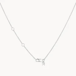 Discount Puff Heart Necklace in Silver Symbolic Jewellery | 925 Sterling Silver