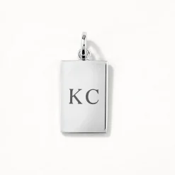 Sale Rectangle Pendant in Silver Best Selling Gifts | Under $150