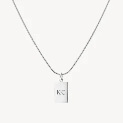 Sale Rectangle Pendant in Silver Best Selling Gifts | Under $150
