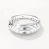 Discount Ribbed Dome Ring in Silver Under $150 | 925 Sterling Silver