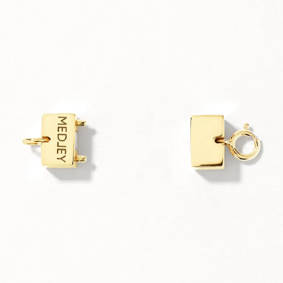 New Single Necklace Connector in Gold Under $150 | 18k Fine Gold Plated