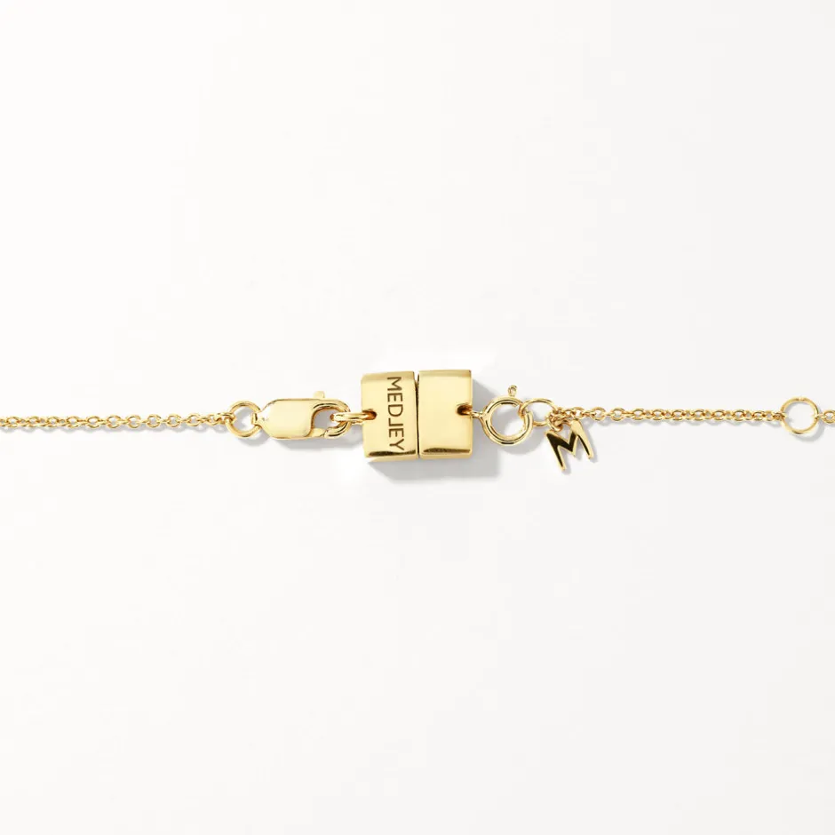 New Single Necklace Connector in Gold Under $150 | 18k Fine Gold Plated
