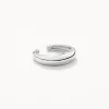 Hot Slim Curve Single Ear Cuff in Silver Gifts For Him | 925 Sterling Silver