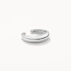 Hot Slim Curve Single Ear Cuff in Silver Gifts For Him | 925 Sterling Silver