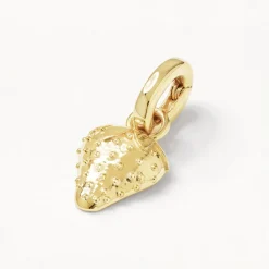 Sale Strawberry Charm Pendant in Gold 18k Fine Gold Plated | Personalisation