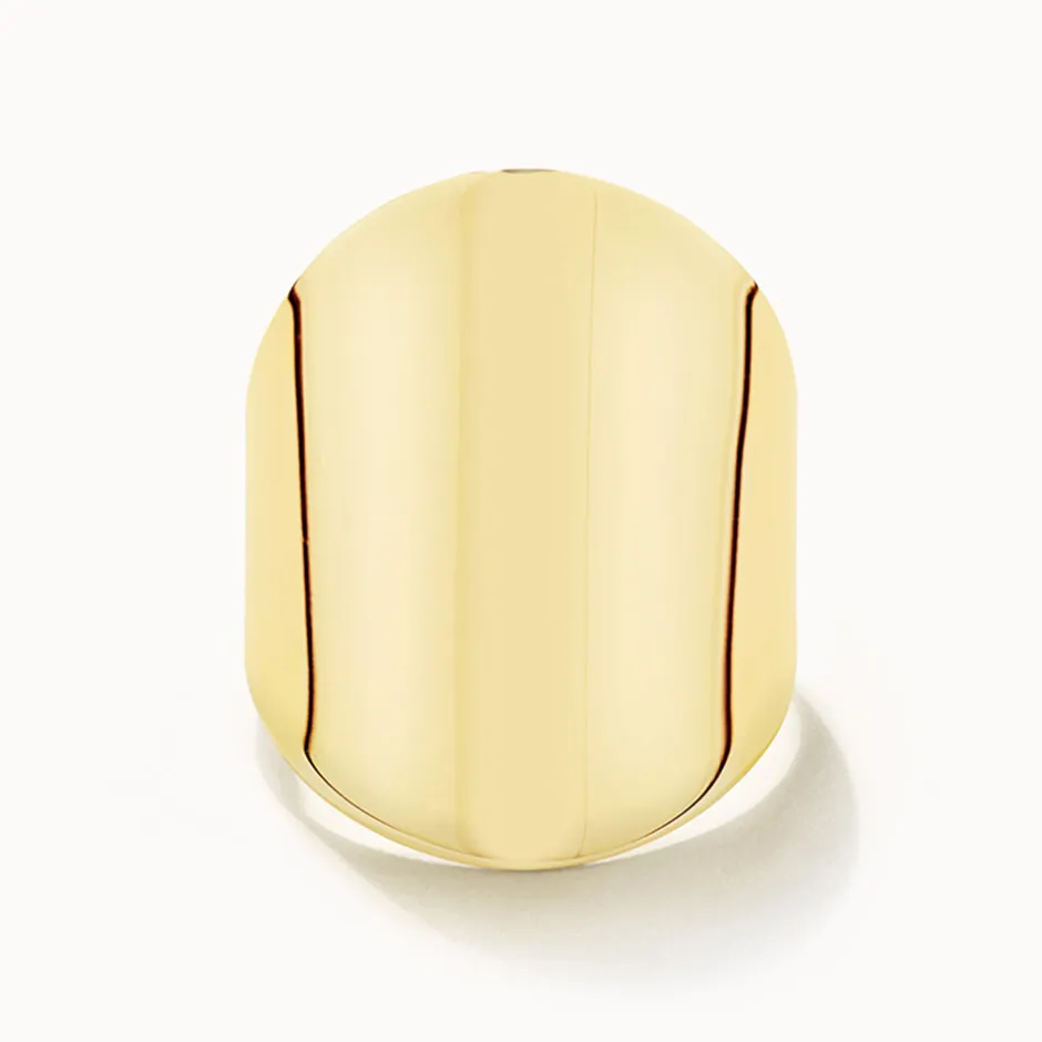 Fashion Tapered Barrel Ring in 10k Gold Under $500 | 10k Gold