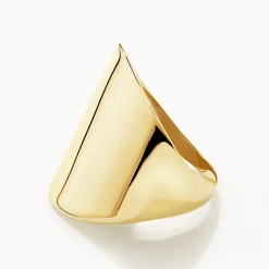 Fashion Tapered Barrel Ring in 10k Gold Under $500 | 10k Gold
