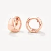 Fashion Thick Dome Huggies in Rose Gold Best Friend Gifts | Under $150