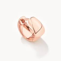 Fashion Thick Dome Huggies in Rose Gold Best Friend Gifts | Under $150