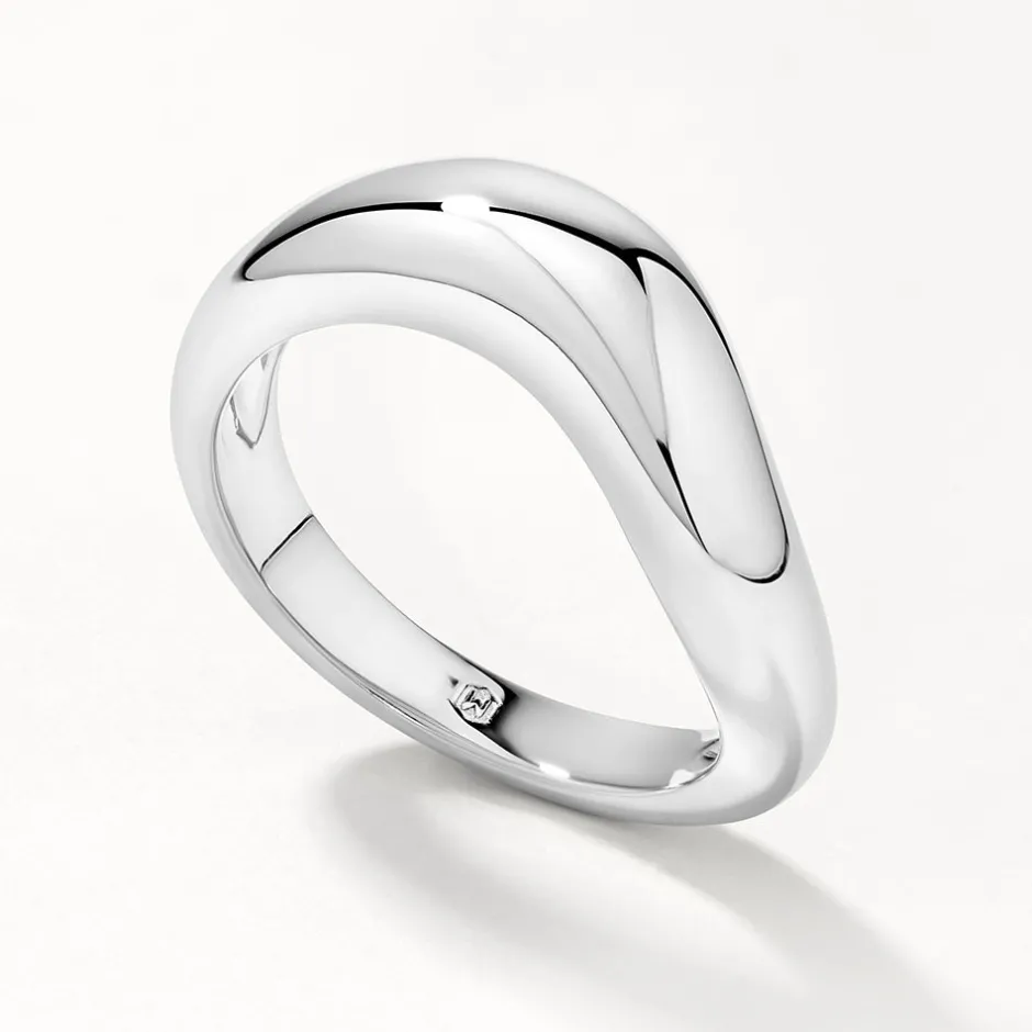 Sale Wave Dome Ring in Silver 925 Sterling Silver | Rings